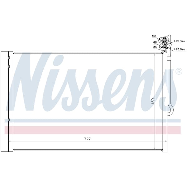 Nissen Nissens Condenser, 940157 940157 - main